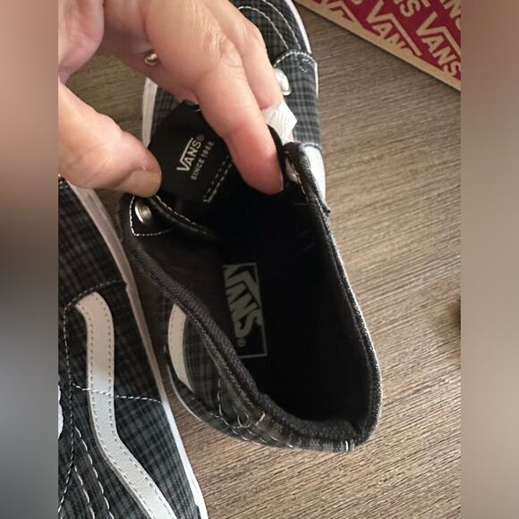 Vans Unisex Sk8-Hi Tapered Size 7 Men 8.5 Women Beads Black NWT - Picture 6 of 13